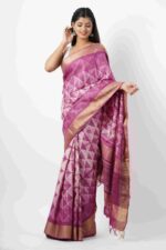 Shibori Silk Saree